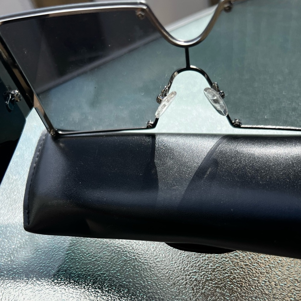 Oversized Black Sunglasses - Picture 8 of 10